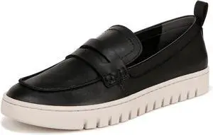 Vionic Womens Uptown Loafer - Black Leather