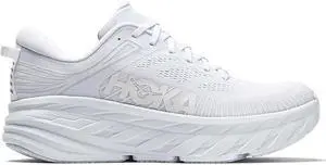 Hoka One Womens Bondi 8 Road Running Shoes - White