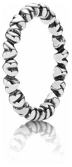 PANDORA Forever Love Stackable Heart Ring