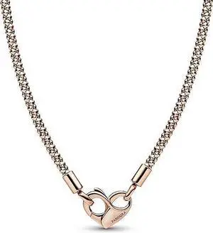 Pandora Moments Studded Chain Necklace