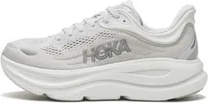 Hoka Bondi 9 Womens Running Shoe - Stardust/Silver