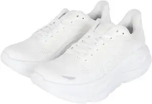 Hoka Bondi 9 Mens Running Shoe - White