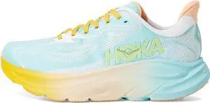 Hoka One Womens Clifton 10 Road Running Shoes - Blue Spark/White