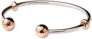 Pandora Moments Snake Chain Style Open Bangle