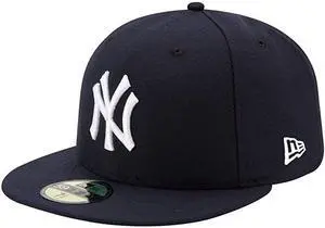 New Era Mens New York Yankees MLB Authentic Collection 59FIFTY Cap  Size 7 5/8
