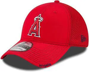 New Era MLB Los Angeles Angels Neo Fitted Baseball Cap - Scarlet - Medium/Large New Era MLB Los Angeles Angels Neo Fitted Baseball Cap - Scarlet - Medium/Large