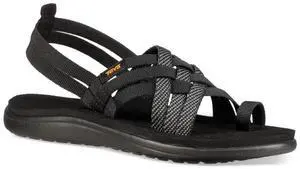 Teva Womens Voya Strappy Sandals - Hera Black - 10