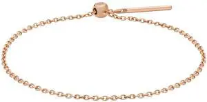 Daniel Wellington Charms Rose Gold-Tone Chain Bracelet