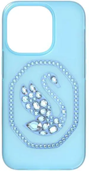 Swarovski Smartphone Case Swan Iphone 14 Pro Blue