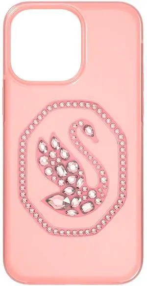 Swarovski Smartphone Case Swan Iphone 14 Pro Max Pale Pink