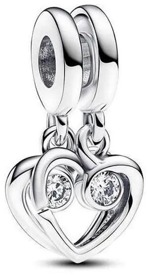 Pandora Forever & Always Splittable Dangle Charm Pandora Forever & Always Splittable Dangle Charm