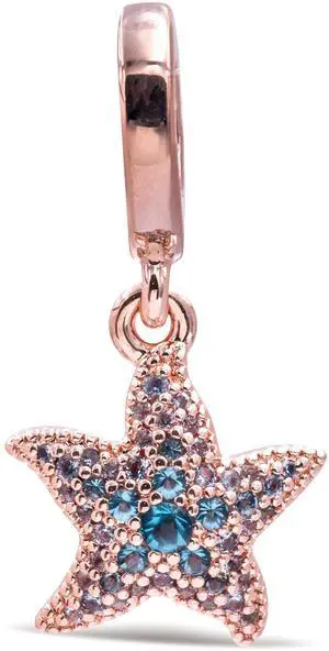 Pandora Sparkling Starfish Dangle Charm