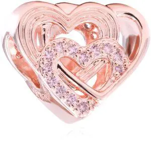 Pandora  Intertwined Love Hearts Charm