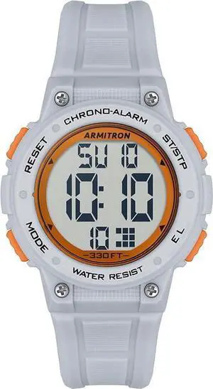Armitron Sport Resin Digital Chronograph Ladies Watch