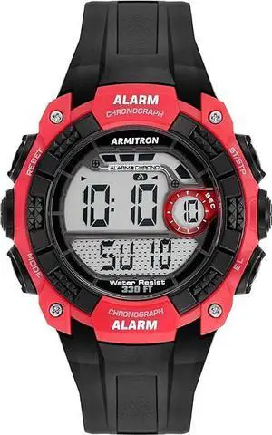 Armitron Sport Resin Digital Chronograph Mens Watch