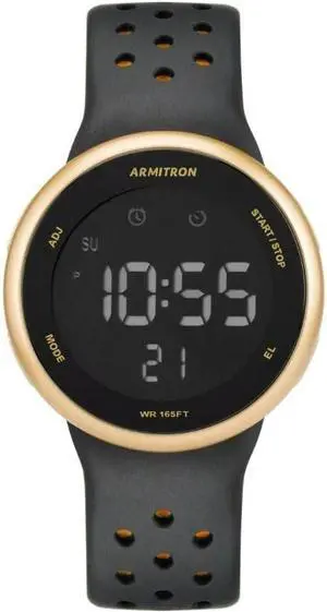 Armitron Sport Unisex Silicone Digital Chronograph Watch