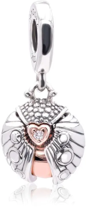 Pandora Club 2022 Ladybird & Heart Dangle Charm