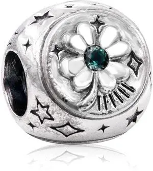 Pandora Clover Horseshoe & Ladybird Three-sided Charm