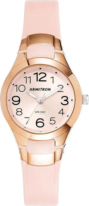 Armitron Sport Pink Plastic Ladies Watch