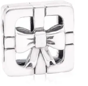 PANDORA Reflexions gift clip charm in sterling silver