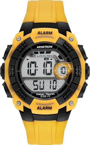 Armitron Sport Resin Digital Chronograph Mens Watch