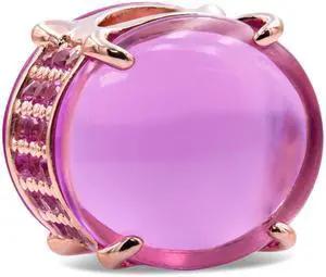 Pandora Colours Pink Oval Cabochon Charm - Pandora Colours Pink Oval Cabochon Charm -