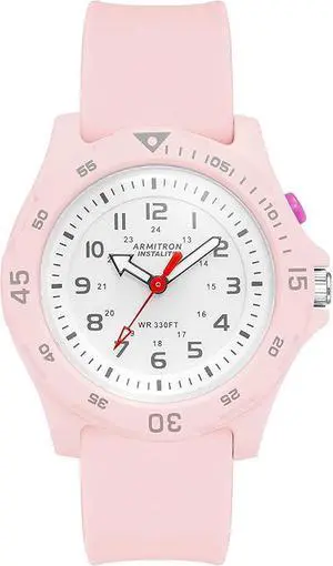 Armitron Sport Silicone Easy-to-Read Ladies Watch