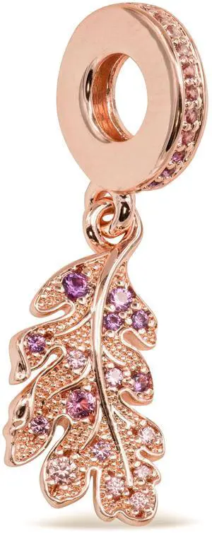 Pandora Oak Leaf Dangle Charm Pandora Oak Leaf Dangle Charm