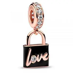 Pandora Love Padlock Dangle Charm