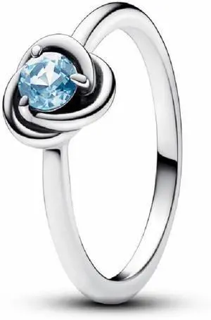 Pandora March Birthstone Eternity Circle Ring