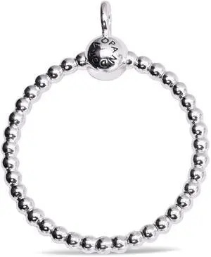 Pandora Moments Medium Beaded O Pendant