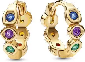 Pandora Marvel The Avengers Infinity Stones Hoop Earrings