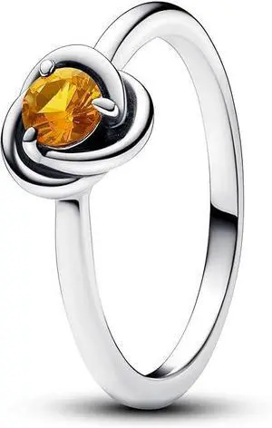 Pandora November Honey Eternity Circle Ring