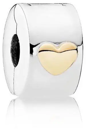 Pandora Classic Heart Fixed Clip Charm - 792080 Pandora Classic Heart Fixed Clip Charm - 792080