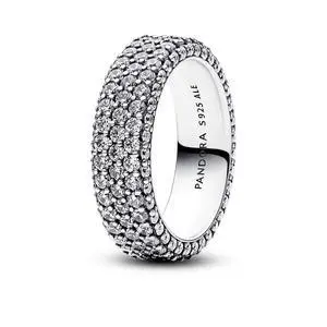Pandora Timeless Pave Triple-row Ring Pandora Timeless Pave Triple-row Ring