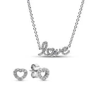 Pandora Handwritten Love Jewelry Gift Set Pandora Handwritten Love Jewelry Gift Set