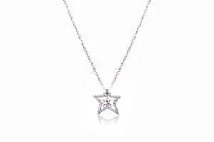 Pandora Pave Asymmetric Star Collier Necklace Pandora Pave Asymmetric Star Collier Necklace