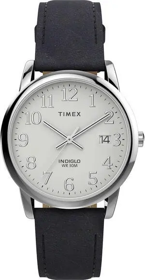 Timex Easy Reader 35mm Leather Unisex Watch Timex Easy Reader 35mm Leather Unisex Watch