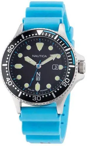Nautica Cocoa Beach Blue PU Mens Watch Nautica Cocoa Beach Blue PU Mens Watch