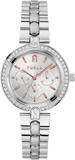 Furla Stainless Steel Crystal Ladies Watch Furla Stainless Steel Crystal Ladies Watch