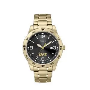 Timex x UFC Legend Date 42mm Stainless Steel Mens Watch Timex x UFC Legend Date 42mm Stainless Steel Mens Watch