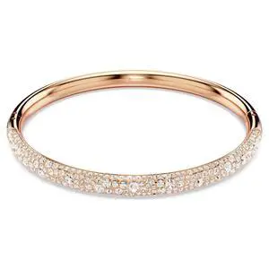 Swarovski Sublima Bangle - Snow Pave - White - Rose Gold-tone Plated - Medium Swarovski Sublima Bangle - Snow Pave - White - Rose Gold-tone Plated - Medium