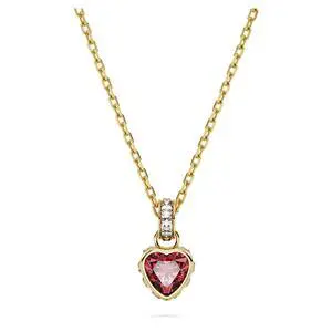 Swarovski Chroma Pendant - Heart - Red - Gold-tone Plated Swarovski Chroma Pendant - Heart - Red - Gold-tone Plated