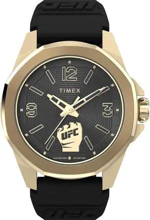 Timex UFC Prospect 46mm Silicone Mens Watch Timex UFC Prospect 46mm Silicone Mens Watch