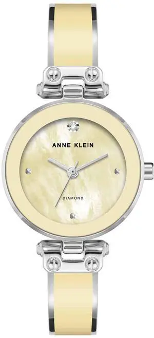 Anne Klein Yellow Bangle Ladies Watch Anne Klein Yellow Bangle Ladies Watch