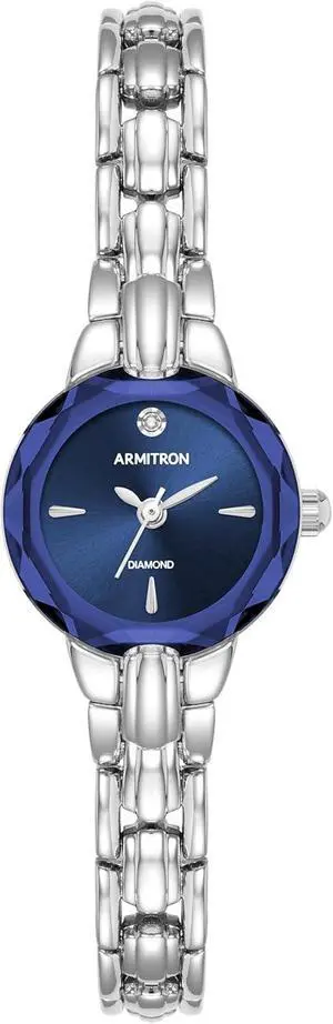Armitron Sapphire Blue Diamond Dial Ladies Watch Armitron Sapphire Blue Diamond Dial Ladies Watch