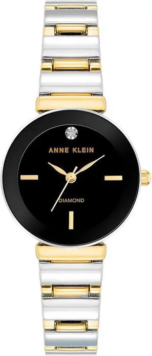 Anne Klein Genuine Diamond Dial Bracelet Ladies Watch Anne Klein Genuine Diamond Dial Bracelet Ladies Watch