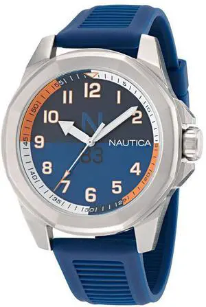Nautica Tortuga Bay Blue Silicone Mens Watch Nautica Tortuga Bay Blue Silicone Mens Watch