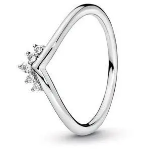 PANDORA Tiara Wishbone Ring PANDORA Tiara Wishbone Ring