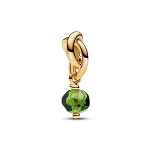 Pandora Moments Faceted Spring Green Eternity Circle Dangle Charm Pandora Moments Faceted Spring Green Eternity Circle Dangle Charm